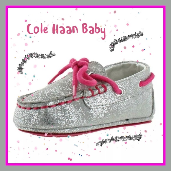 NWT Adorable COLE HAAN BABY SHOES!! - Picture 2 of 2